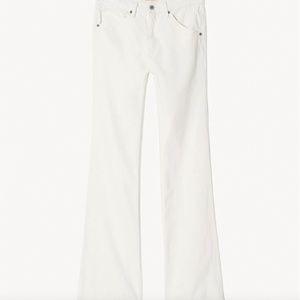 Nili Lotan Celia bootcut mid-rise jeans white
